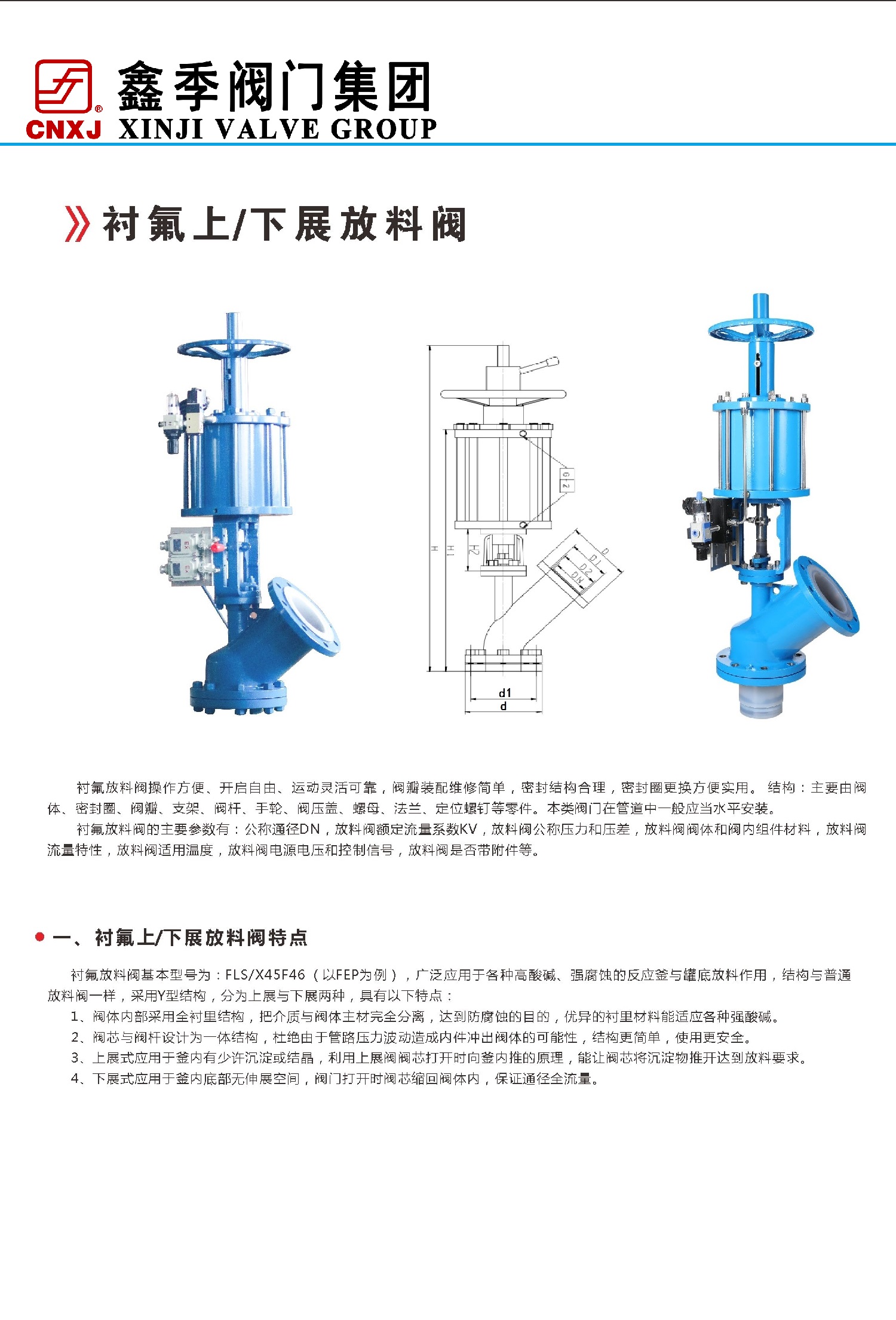 CNXJ襯氟上展放料閥FLS645F46與閘閥的對(duì)比與應(yīng)用分析